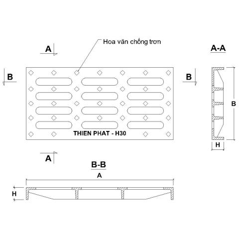 Song chắn rác TP-SCR-05